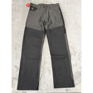 Filson x Wrangler Adventure Jeans Mens 31x32 Black Indigo Denim Relaxed New NWT